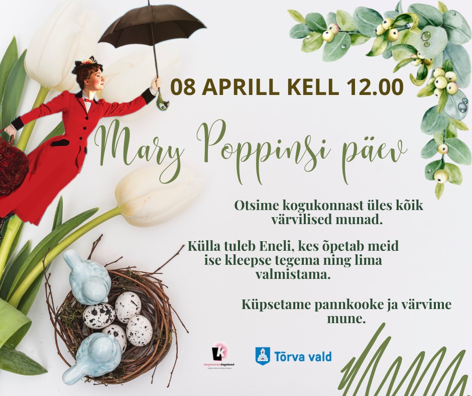 Juba homme s.o 8ndal aprillil Mary Poppins!