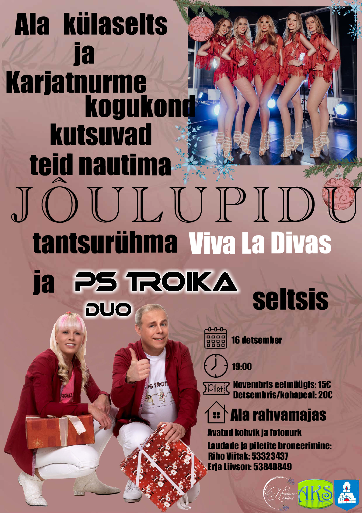 Jõulupidu Ala rahvamajas