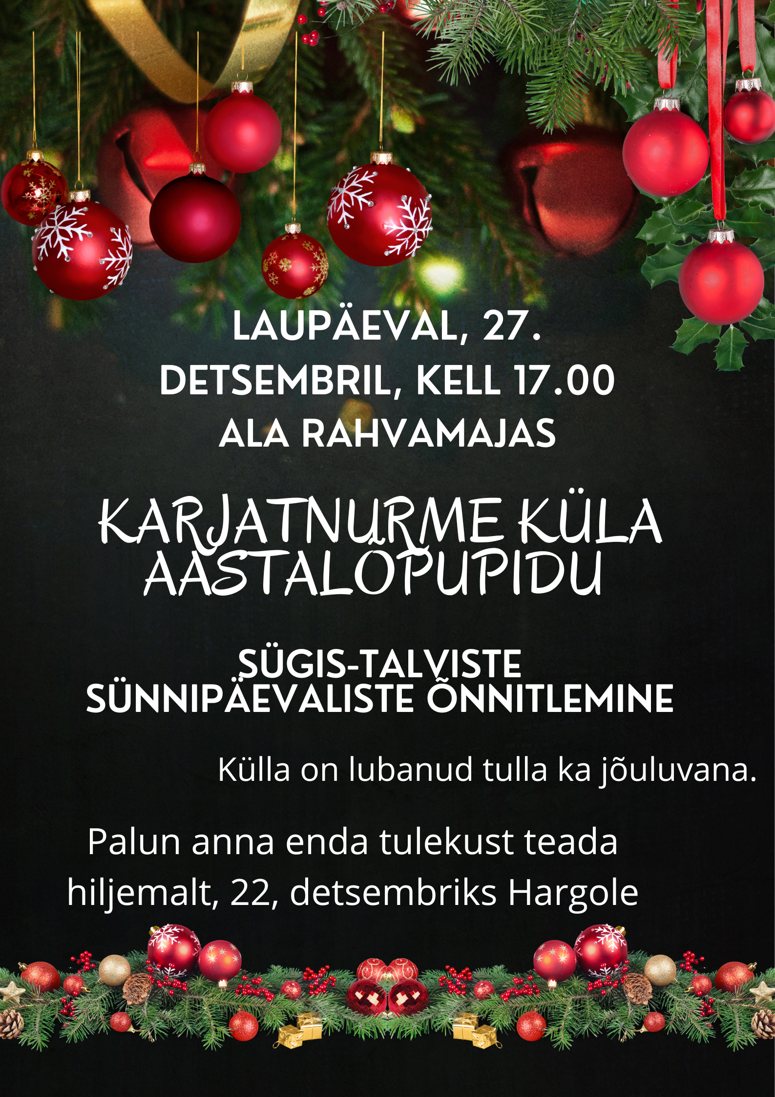 Aastalõpu kokkuvõte